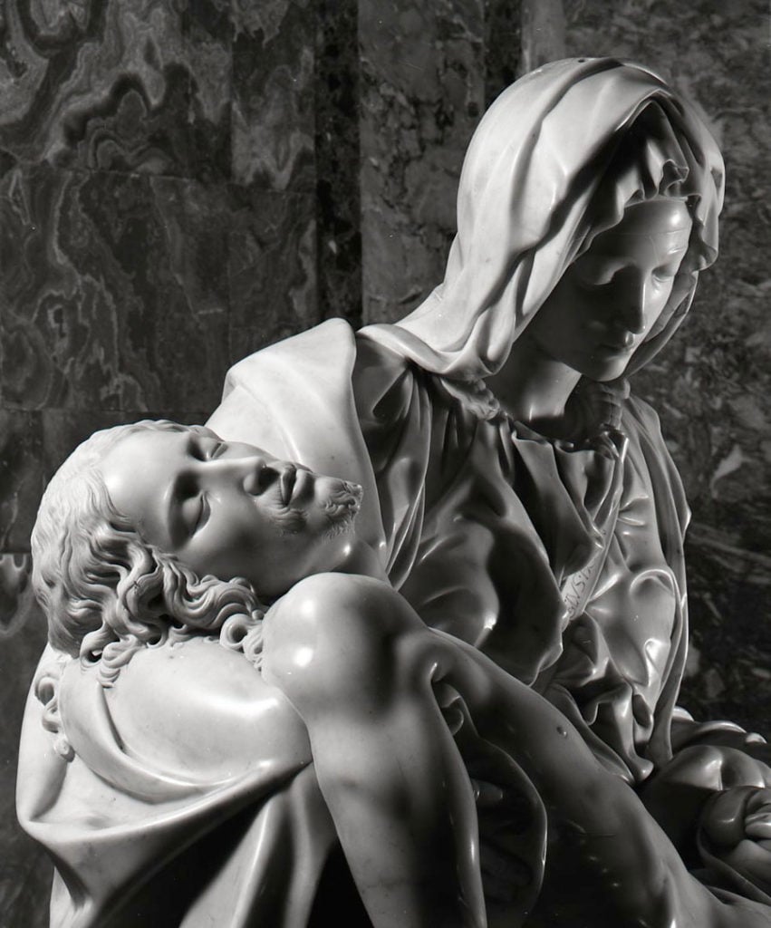 La pietà di Michelangelo