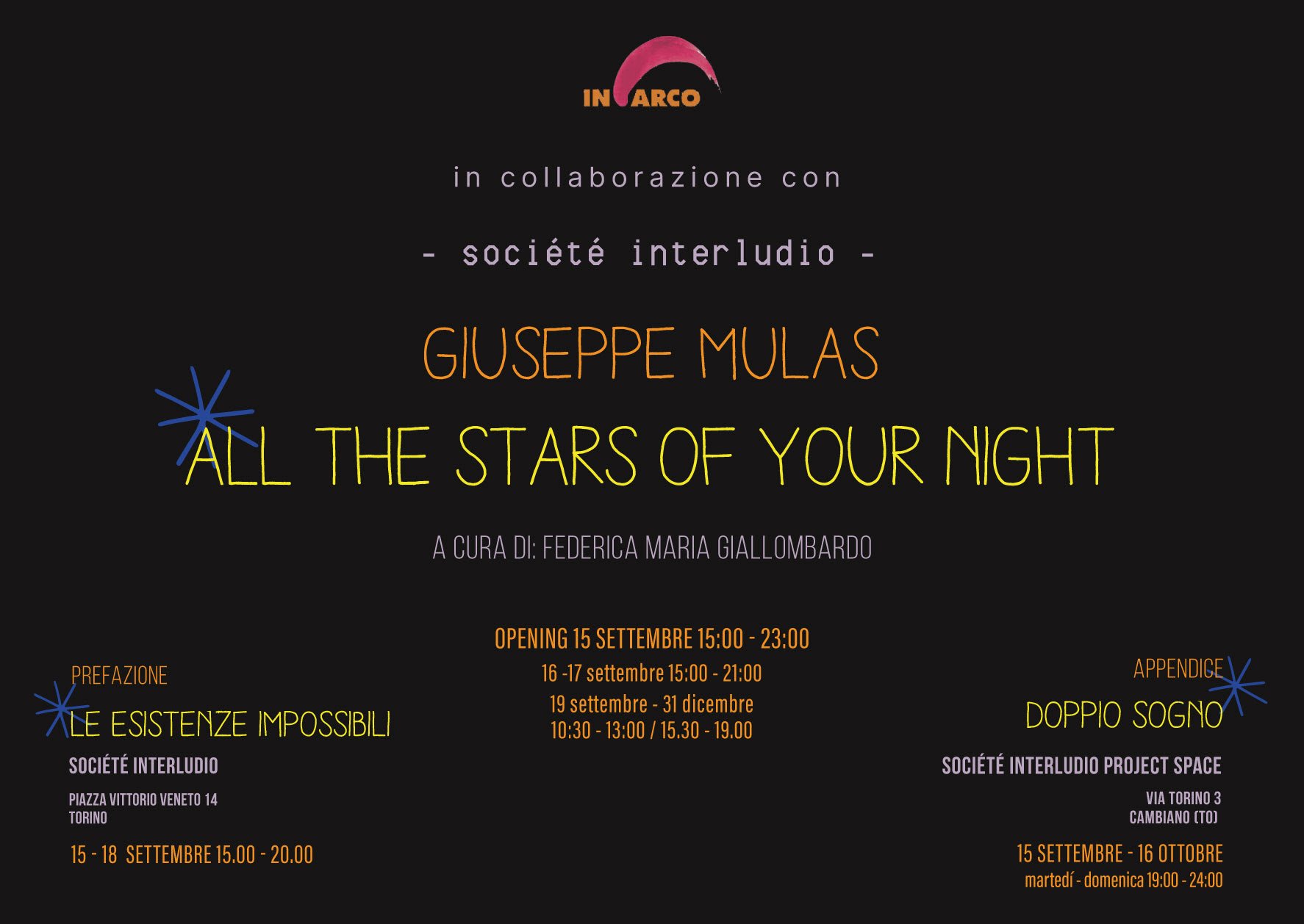 Giuseppe Mulas - All the stars of your night