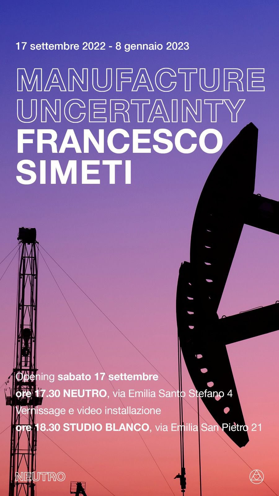 Francesco Simeti - Manufacture Uncertainty