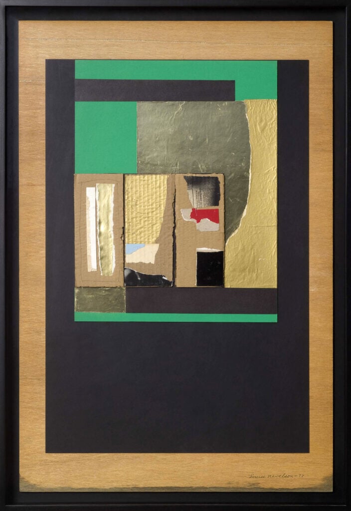 Louise Nevelson – Assembling Thoughts
