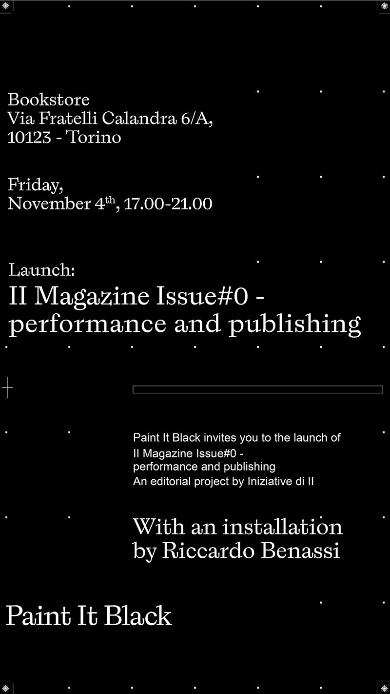 Launch of Il Magazine Issue#0
