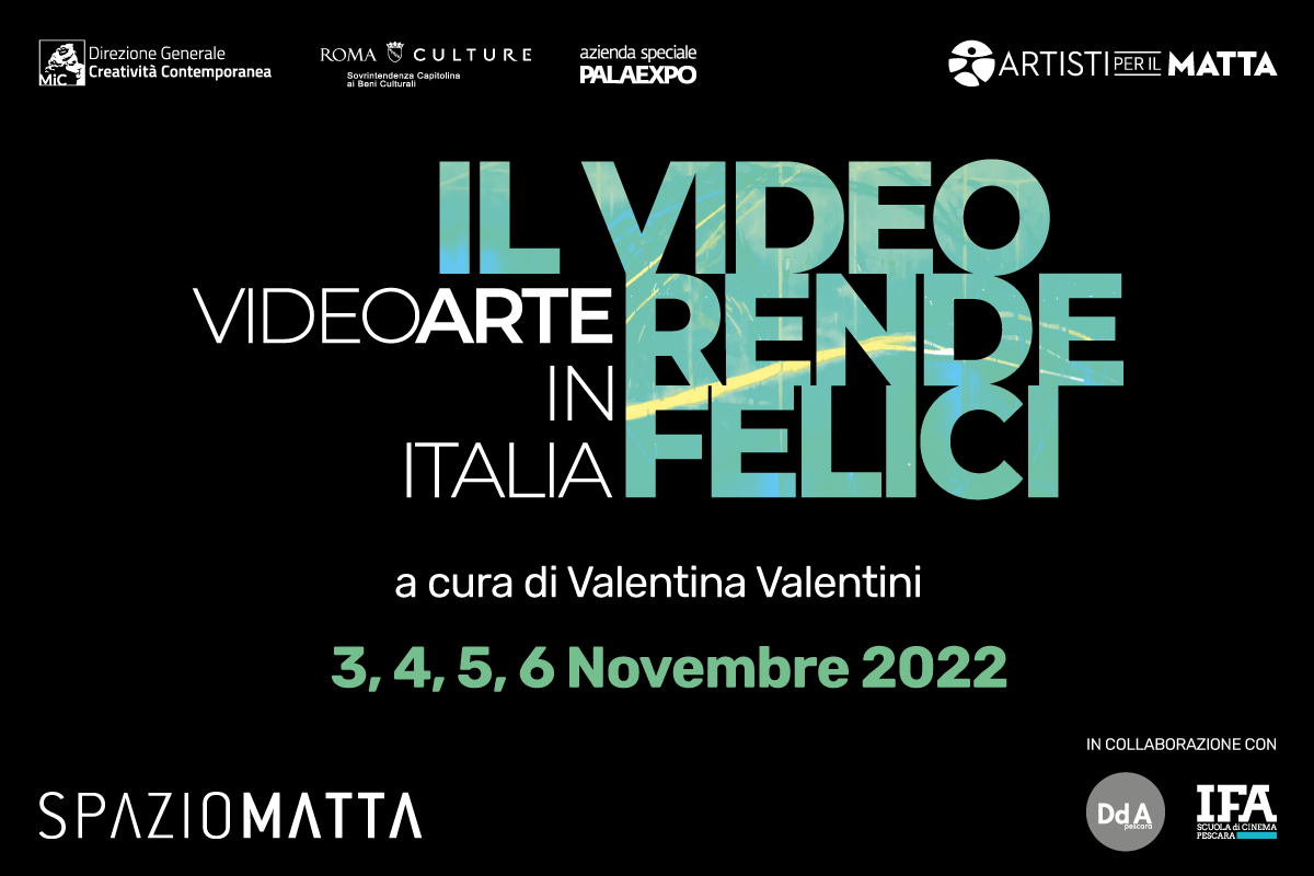 Il  video rende felici. Videoarte in Italia