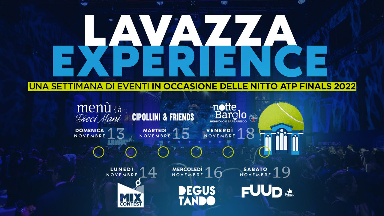 Nitto ATP Finals di Tennis 2022 - Lavazza Experience