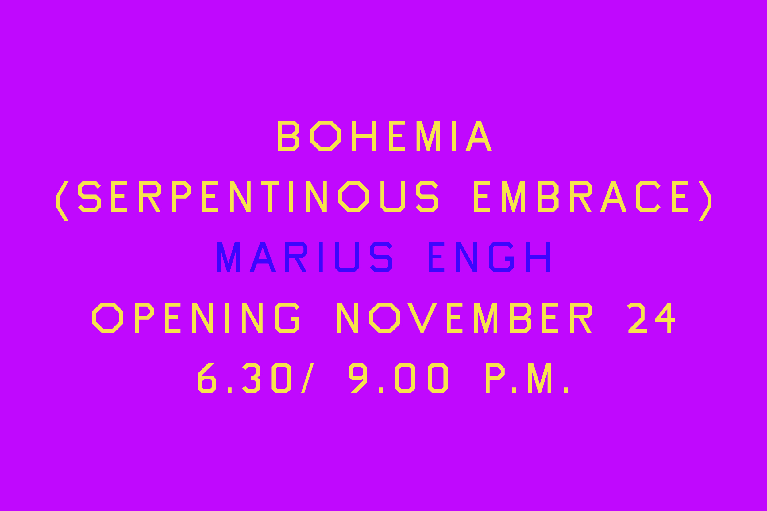 Marius Engh - Bohemia (Serpentinous Embrace)