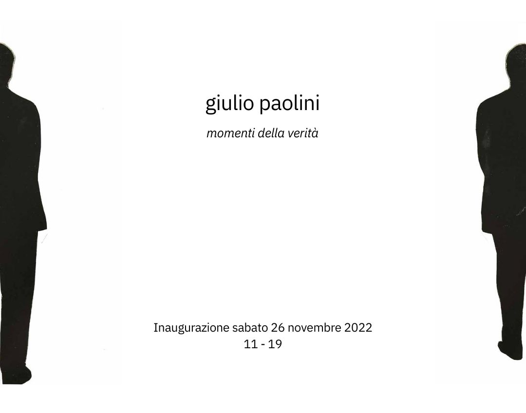 Giulio Paolini – Momenti della verità