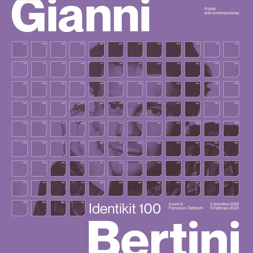 Gianni Bertini – Identikit 100