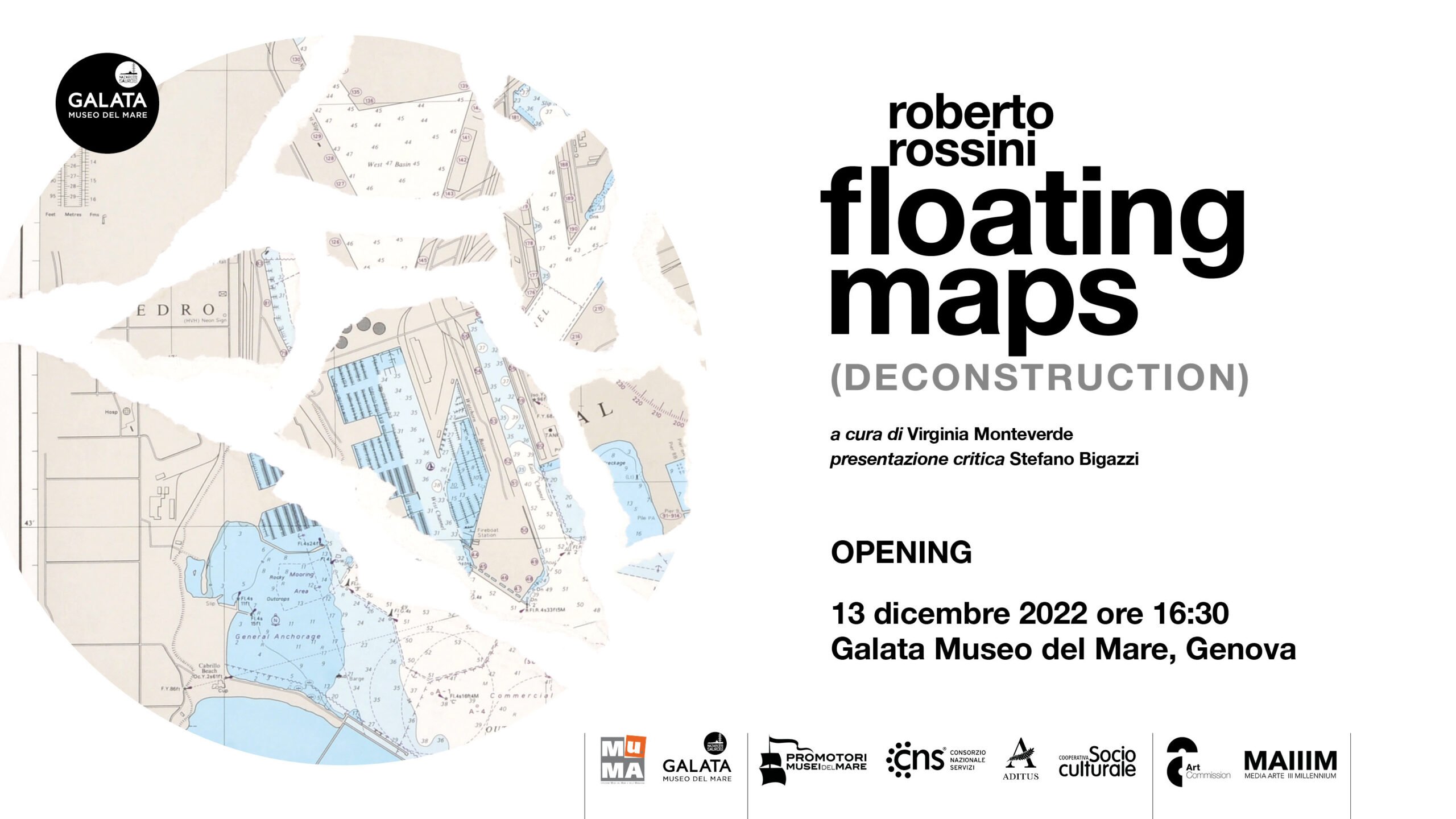 Roberto Rossini – Floating maps (deconstruction)