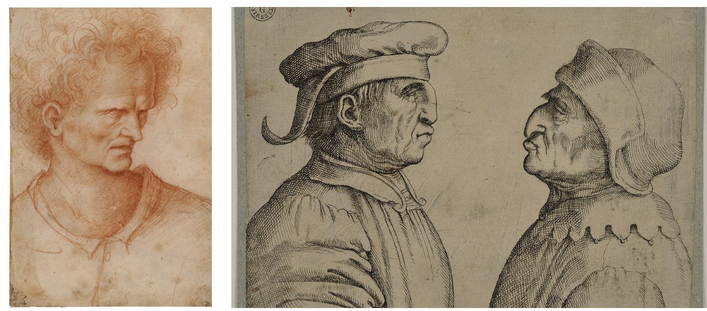 De’ visi mostruosi e caricature. Da Leonardo da Vinci a Bacon