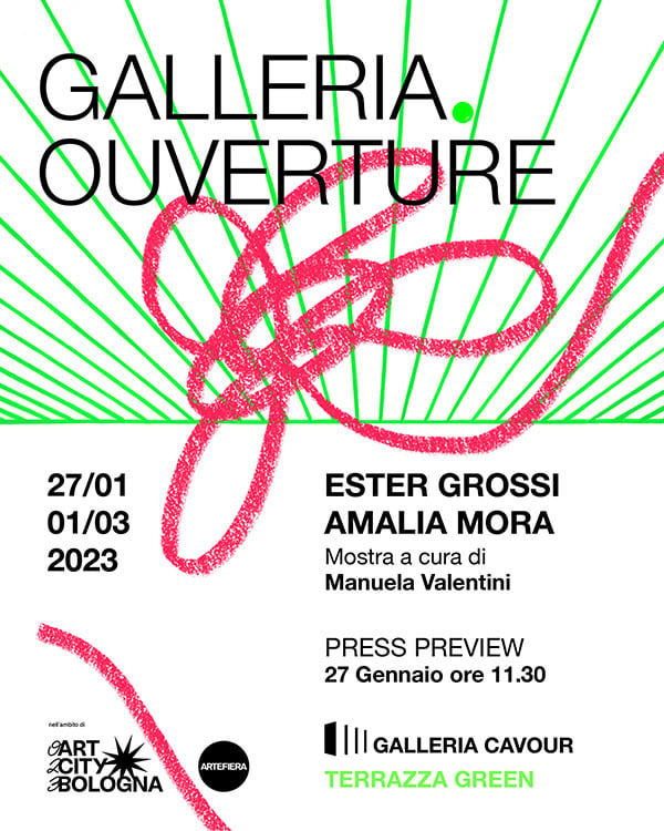 Ester Grossi / Amalia Mora - Galleria. Ouverture