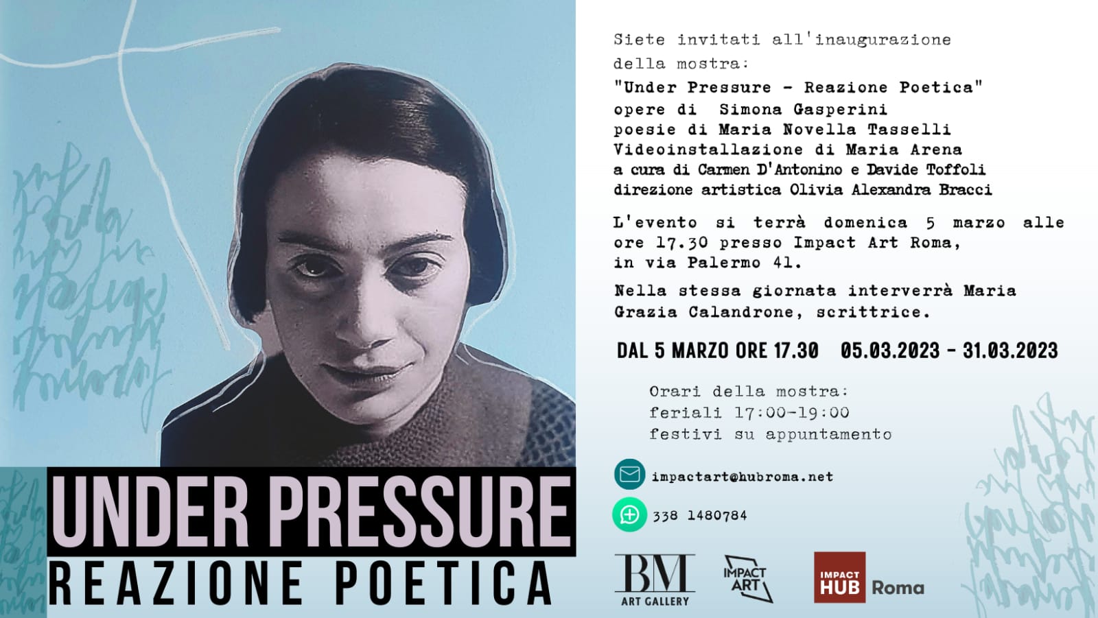 Simona Gasperini - Under Pressure. Reazione Poetica