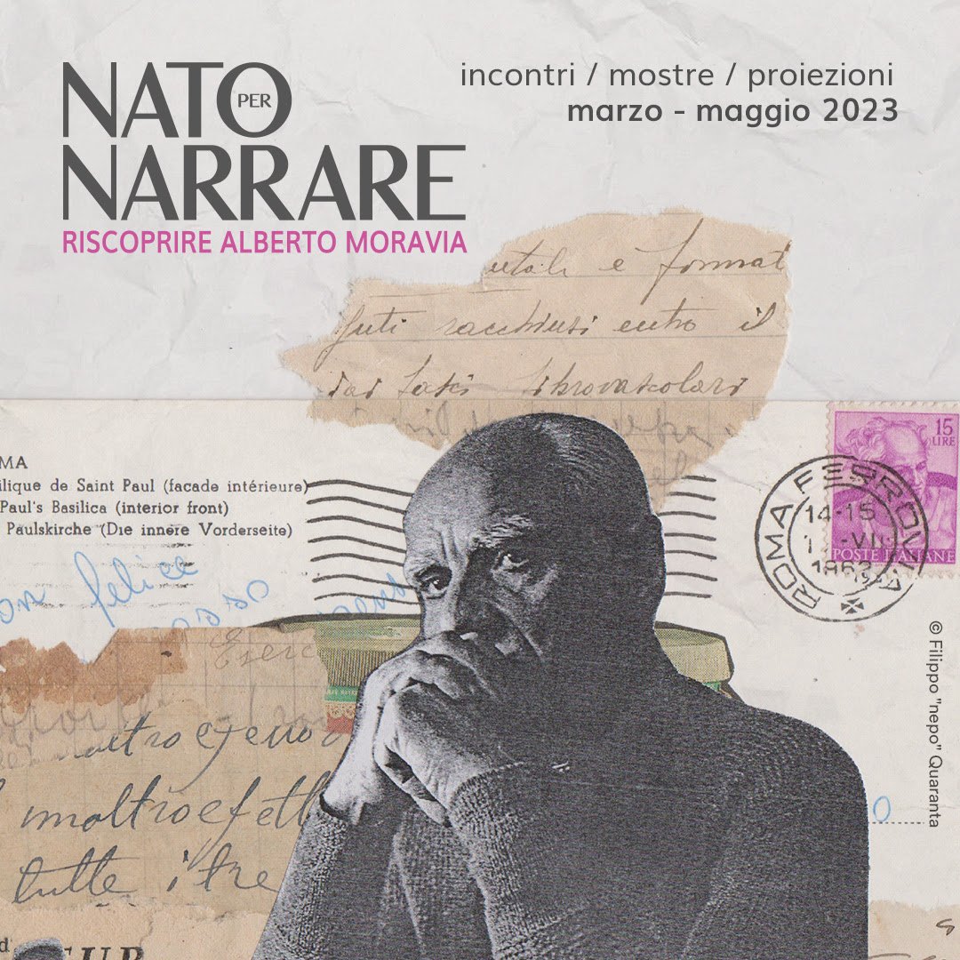 Nato per narrare. Torino riscopre Alberto Moravia