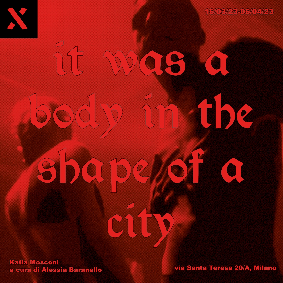 Katia Mosconi - It was a body in the shape of a city