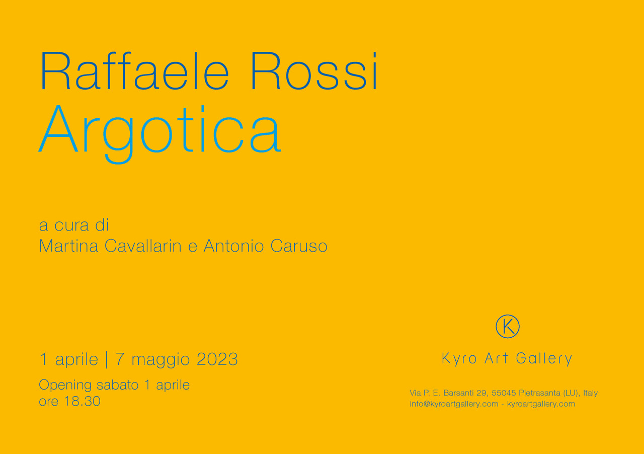 Raffaele Rossi - Argotica