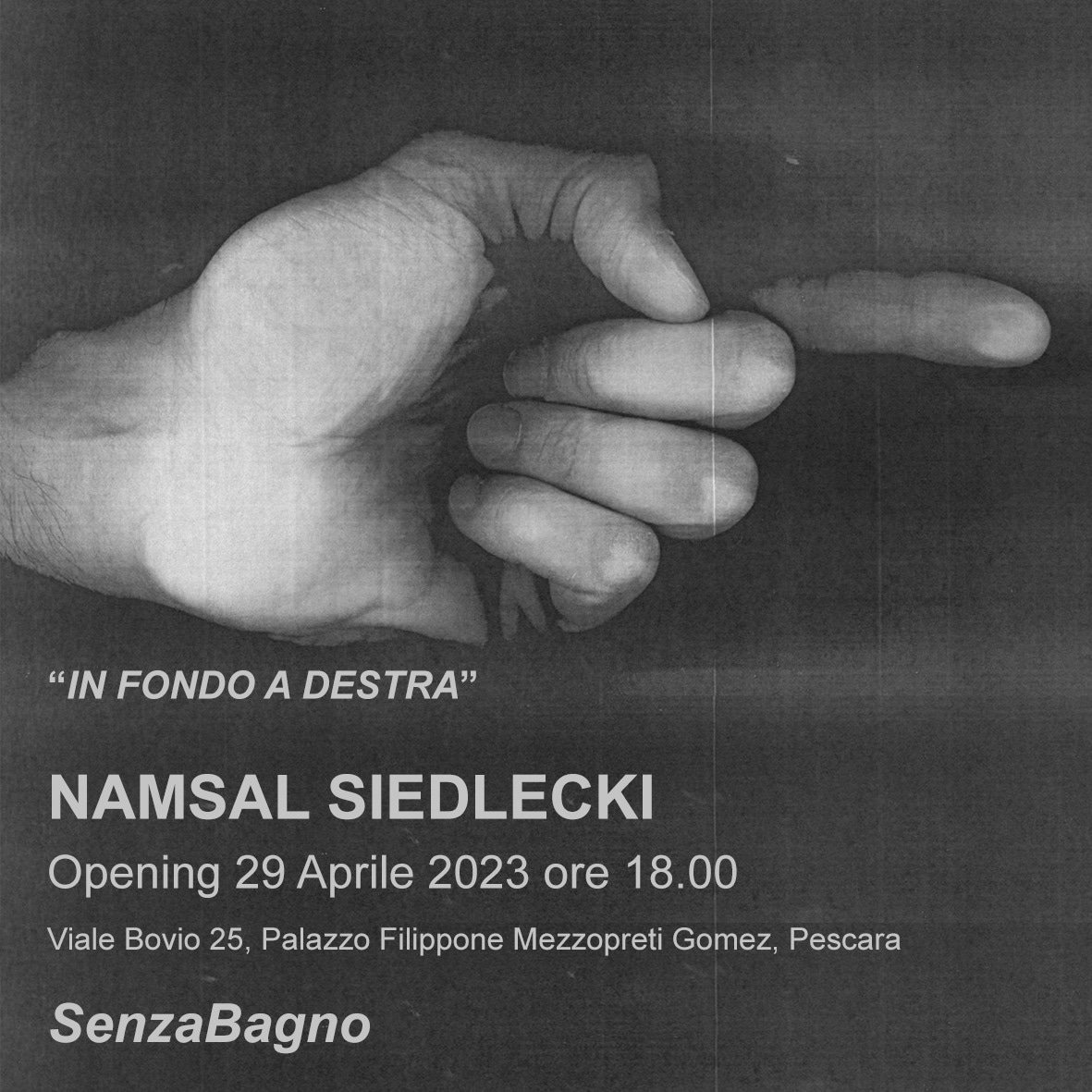 SenzaBagno - Namsal Siedlecki