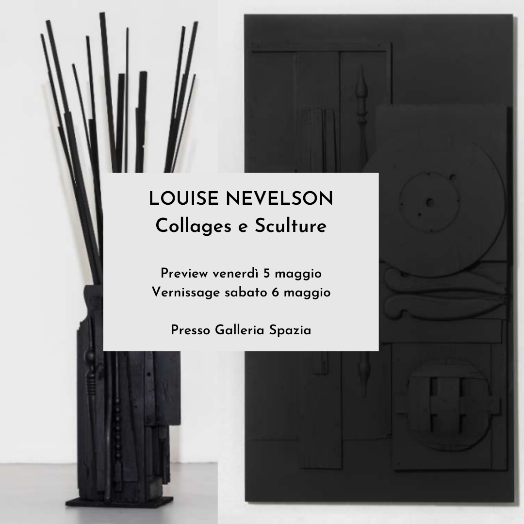 Louise Nevelson - Collages e Sculture