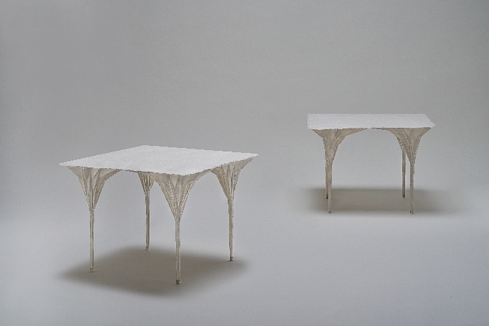 Jin Hee Park - Bearable Lightness of Being: Hanji Tables